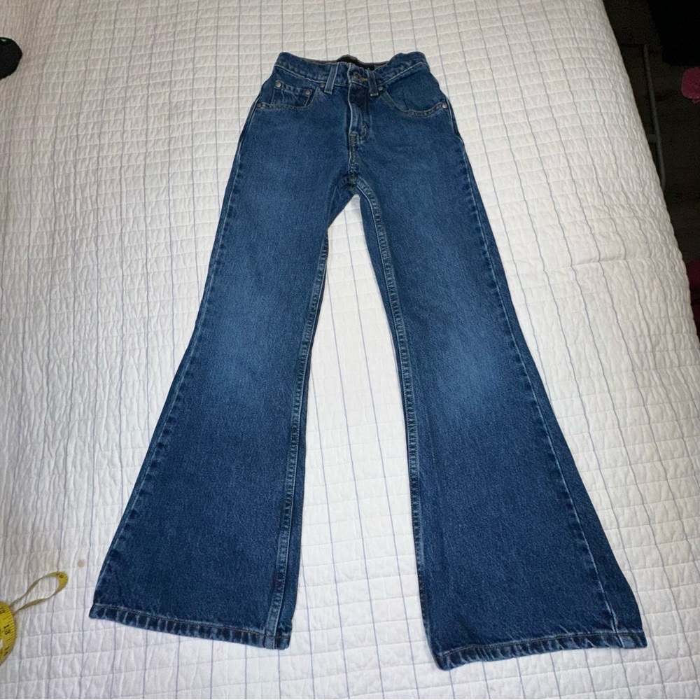 Vintage Levi’s Silvertab “Flares A‎ Lot” Jeans Girls 10 Slim Y2K 2000s